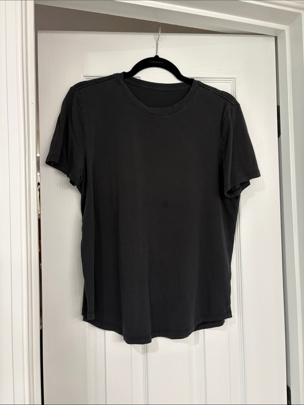 Lululemon Women’s Black Crewneck Short-Sleeve Tee